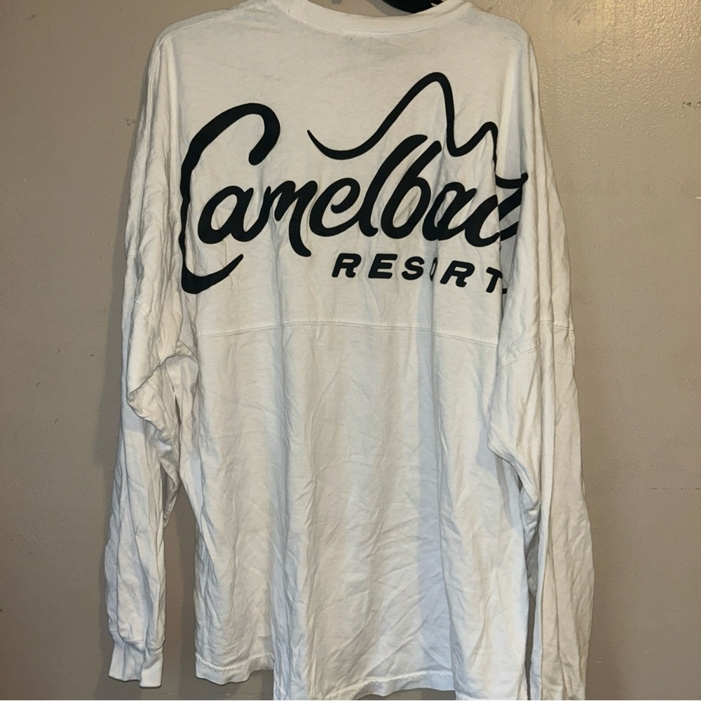 Camelback Resort White Long Sleeve Tee